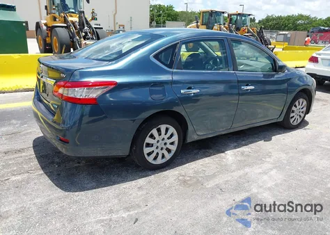 2013 Nissan Sentra Sv z USA, uszkodzony, nr VIN 1N4AB7APXDN906674